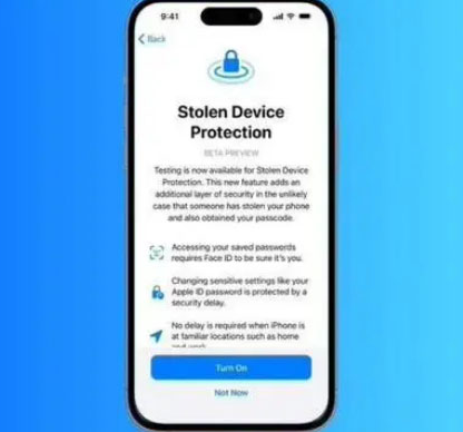 龙亭苹果授权维修店分享被盗设备保护功能开启方法 